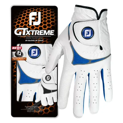 FOOTJOY GTXTREME ALL WEATHER GOLF GLOVE - WHITE / BLUE - LH (FOR RH GOLFER) , S