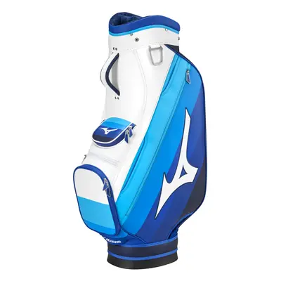 MIZUNO 2025 TOUR CART BAG - WHITE / BLUE