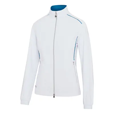 ISLAND GREEN 2025 LADIES CONTRAST PIPING PADDED JACKET – WHITE - S