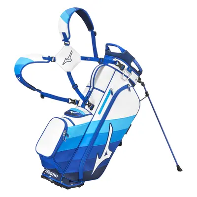 MIZUNO 2025 TOUR STAND BAG - WHITE / BLUE