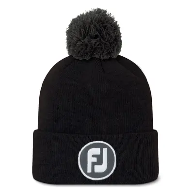 FOOTJOY POM POM GOLF BEANIE - BLACK