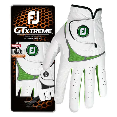 FOOTJOY GTXTREME ALL WEATHER GOLF GLOVE - WHITE / GREEN - LH (FOR RH GOLFER) , S