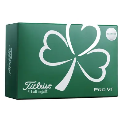 TITLEIST 2025 PRO V1 GOLF BALLS - LIMITED EDITION SHAMROCK - 6 Ball Pack