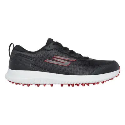 SKECHERS 2025 GO GOLF MAX FAIRWAY 4 GOLF SHOES - BLACK / RED - 7 UK