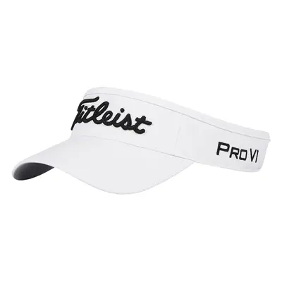 TITLEIST 2025 TOUR PERFORMANCE VISOR - WHITE / BLACK