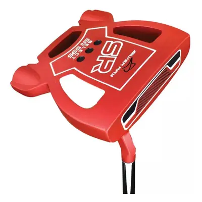 RAY COOK SR-595 SPIDER TRIPLE TRACK GOLF PUTTER - RED - Right , 35"