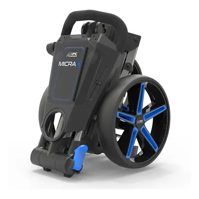 POWAKADDY 2025 MICRA GOLF PUSH TROLLEY - BLUE