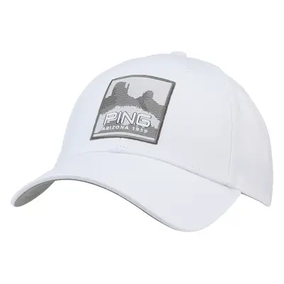 PING 2025 LEGACY GOLF CAP - WHITE