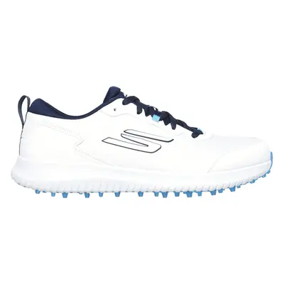 SKECHERS 2025 GO GOLF MAX FAIRWAY 4 GOLF SHOES - WHITE / NAVY - 7 UK