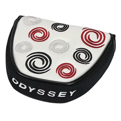 ODYSSEY SWIRL SILVER MALLET HEADCOVER - WHITE