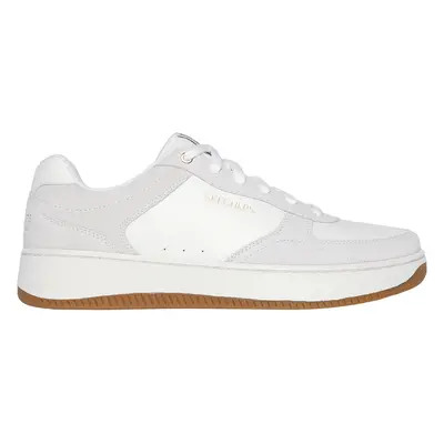 Skechers Men's Sport Court 2.0 - Yaros Sneaker in White/Natural, Size | Leather/Synthetic