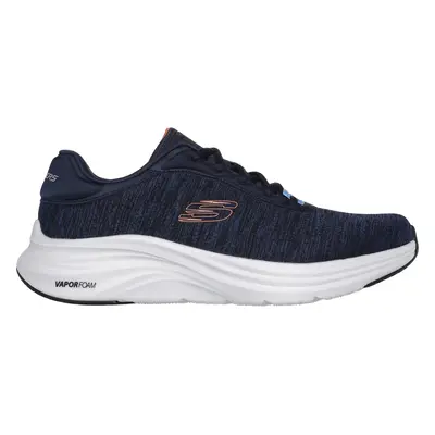 Skechers Men's Vapor Foam - Pursual Sneaker in Navy Blue/Orange, Size | Textile/Synthetic, Vegan