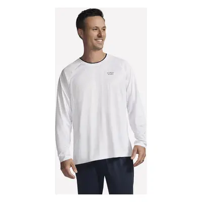 Skechers Men's Harry Kane Training Long Sleeve Top in White, Size Medium | Polyester