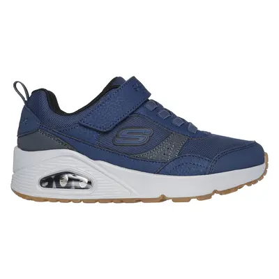 Skechers Boy's Uno - Retro-Squad Sneaker in Navy Blue, Size | Synthetic/Textile