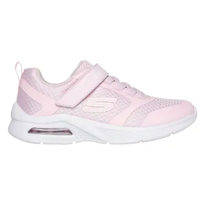 Skechers Girls Microspec Max - Racer Gal Sneaker in Light Pink, Size | Textile