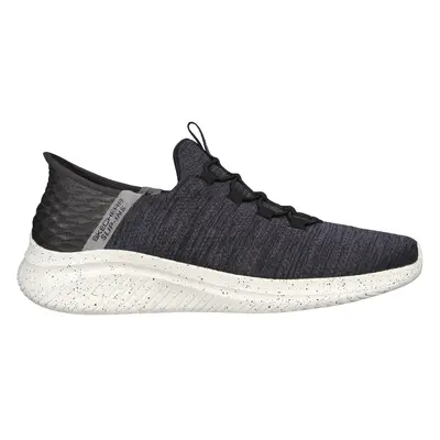 Skechers Men's Slip-ins: Ultra Flex 3.0 - Right Away Sneaker in Black, Size | Textile/Synthetic,