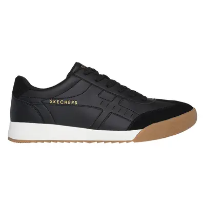 Skechers Men's Zinger - Manzanilla Totale Sneaker in Black, Size | Synthetic/Leather/Synthetic