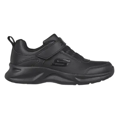 Skechers Girls Dynamatic Sneaker in Black, Size | Synthetic/Textile, Machine Washable