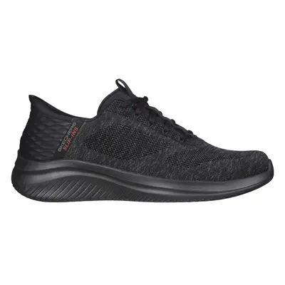 Skechers Men's Slip-ins: Ultra Flex 3.0 - New Arc Sneaker in Black, Size | Textile, Vegan, Machi