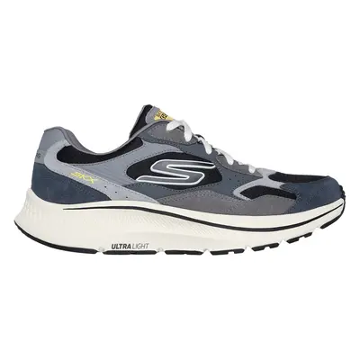 Skechers Men's GO RUN Consistent 2.0 - Retro Runner V1 Sneaker in Charcoal/Black, Size | Leather