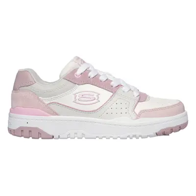 Skechers Girls SKX-228 Sneaker in Natural, Size | Leather/Synthetic/Textile