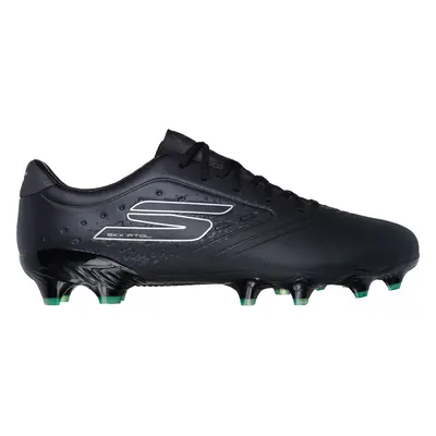 Skechers Razor 1.5 Academy FG Shoes in Black/Silver, Size | Synthetic