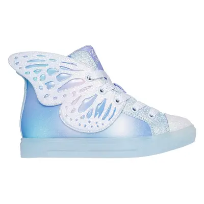 Skechers Girls Twinkle Toes: Twinkle Sparks Ice Sneaker in Periwinkle, Size | Textile/Synthetic