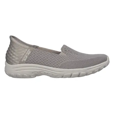 Skechers Women's Slip-ins RF: Reggae Fest 2.0 - Guiding Slip-On Shoes in Taupe, Size | Textile, 