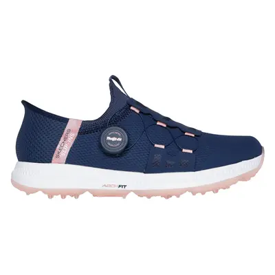 Skechers Women's Slip-ins: GO GOLF Elite - Slip 'In Golf Shoes in Navy Blue/Pink, Size | Synthet