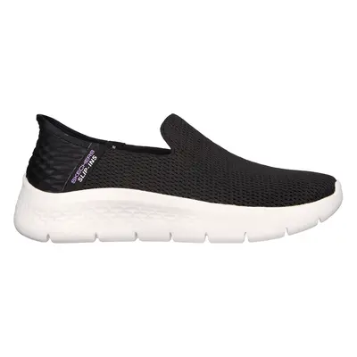 Skechers Women's Slip-ins: GO WALK Flex - Relish Slip-On Shoes in Black/White, Size | Textile, M