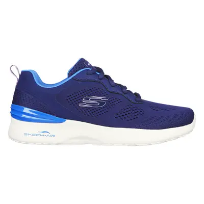 Skechers Women's Skech-Air Dynamight - New Grind Sneaker in Navy Blue/Blue, Size | Textile/Synth