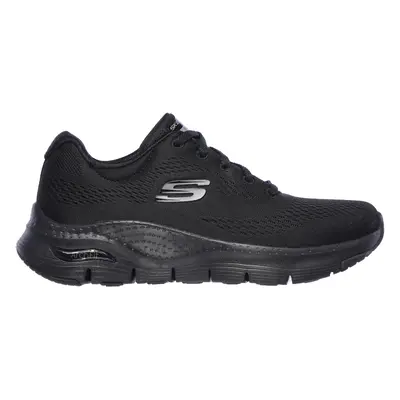 Skechers Women's Arch Fit - Big Appeal Sneaker in Black, Size | Textile/Synthetic, Vegan, Machin