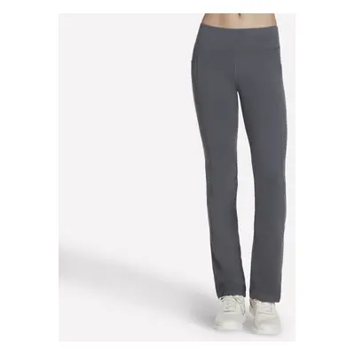 Skechers Women's GO WALK OG Pant Regular Length in Black/Charcoal, Size | Nylon/Spandex