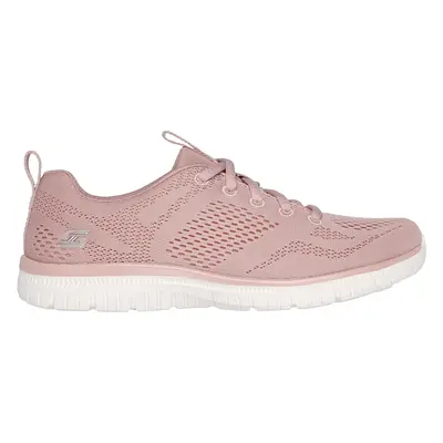 Skechers Women's Virtue - Ambrosia Sneaker in Rose, Size | Textile/Synthetic, Vegan, Machine Was