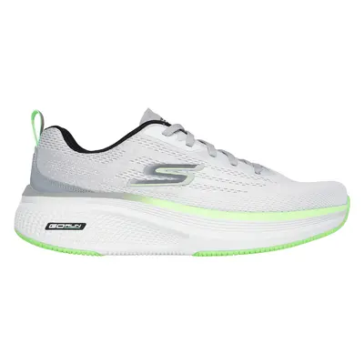 Skechers Men's GO RUN Elevate 2.0 - Fluid Motion Sneaker in White/Gray, Size | Textile/Synthetic