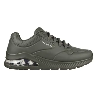 Skechers Men's Uno Sneaker in Olive, Size | Synthetic/Textile