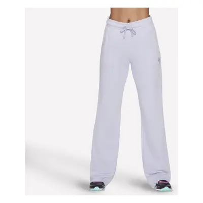 Skechers Women's SKECH-SWEATS Diamond Pant in Lavender/Light Pink, Size | Cotton/Polyester