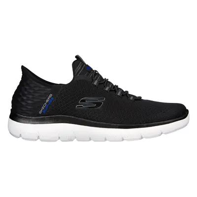 Skechers Men's Slip-ins: Summits - High Range Sneaker in Black, Size | Textile/Synthetic, Vegan,