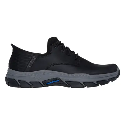 Skechers Men's Slip-ins: Respected - Garville Shoes in Black, Size | Leather/Textile