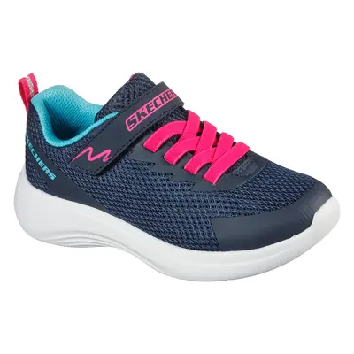 Skechers Girls Selectors - Jammin' Jogger Sneaker in Navy Blue, Size | Textile/Synthetic, Machin