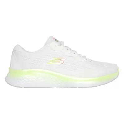 Skechers Women's Skech-Lite Pro - Stunning Steps Sneaker in White/Lime, Size | Textile, Vegan