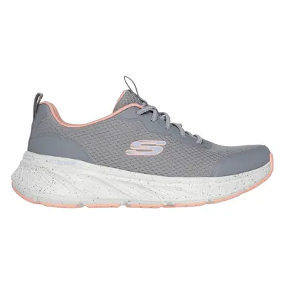 Skechers Women's Relaxed Fit: Edgeride - Smooth Journey Sneaker in Gray/Coral, Size | Textile/Sy