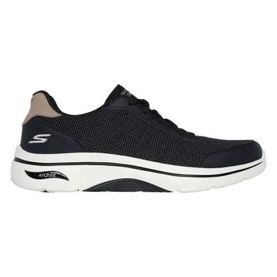 Skechers Men's GO WALK Arch Fit 2.0 - Umi Sneaker in Black, Size | Textile/Synthetic