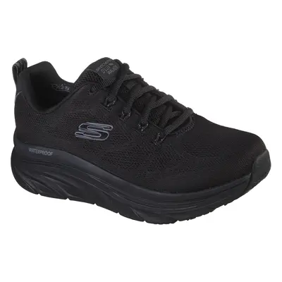 Skechers Women's Relaxed Fit: D'Lux Walker - Get Oasis Sneaker in Black, Size | Textile/Syntheti