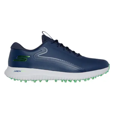 Skechers Men's GO GOLF Max Golf Shoes in Navy Blue/Lime, Size | Textile/Synthetic, Arch Fit