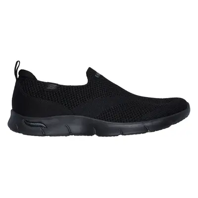 Skechers Women's Arch Fit Refine - Iris Sneaker in Black, Size | Textile/Synthetic, Vegan, Machi