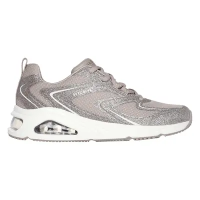 Skechers Women's Tres-Air Uno - Glit-Airy Sneaker in Taupe, Size | Synthetic/Textile