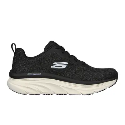 Skechers Women's Relaxed Fit: D'Lux Walker - Daily Beauty Sneaker in Black, Size | Textile, Vega