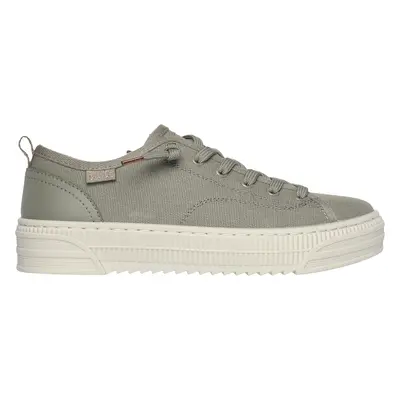 Skechers Women's BOBS Copa Sneaker in Olive, Size | Textile/Synthetic/Metal, Vegan, Machine Wash