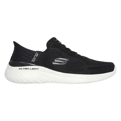 Skechers Men's Slip-ins: Bounder 2.0 - Emerged Sneaker in Black/White, Size | Textile/Synthetic,